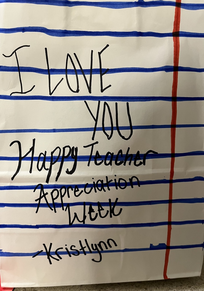 gift bag with writing 