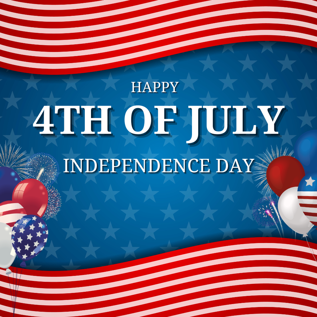 Happy 4th of July Independence Day.