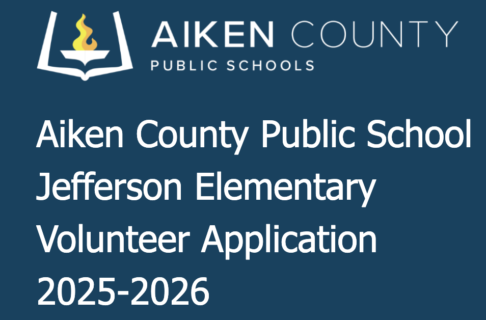 An image with a dark blue background provides information about volunteer applications.