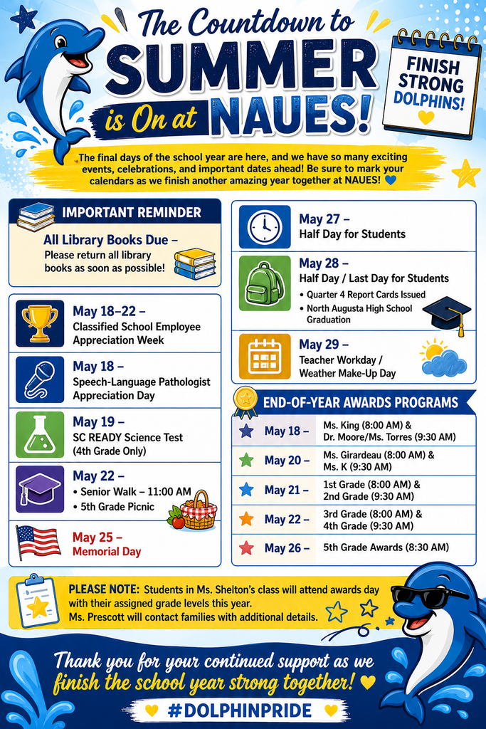 May Important Dates