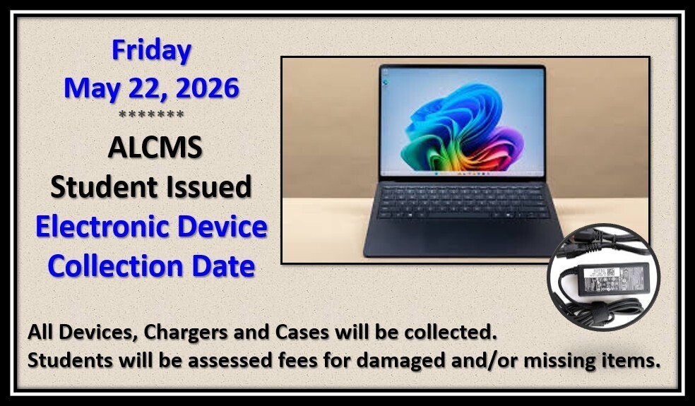 Flyer Announcement for Electronic Device Collection Date