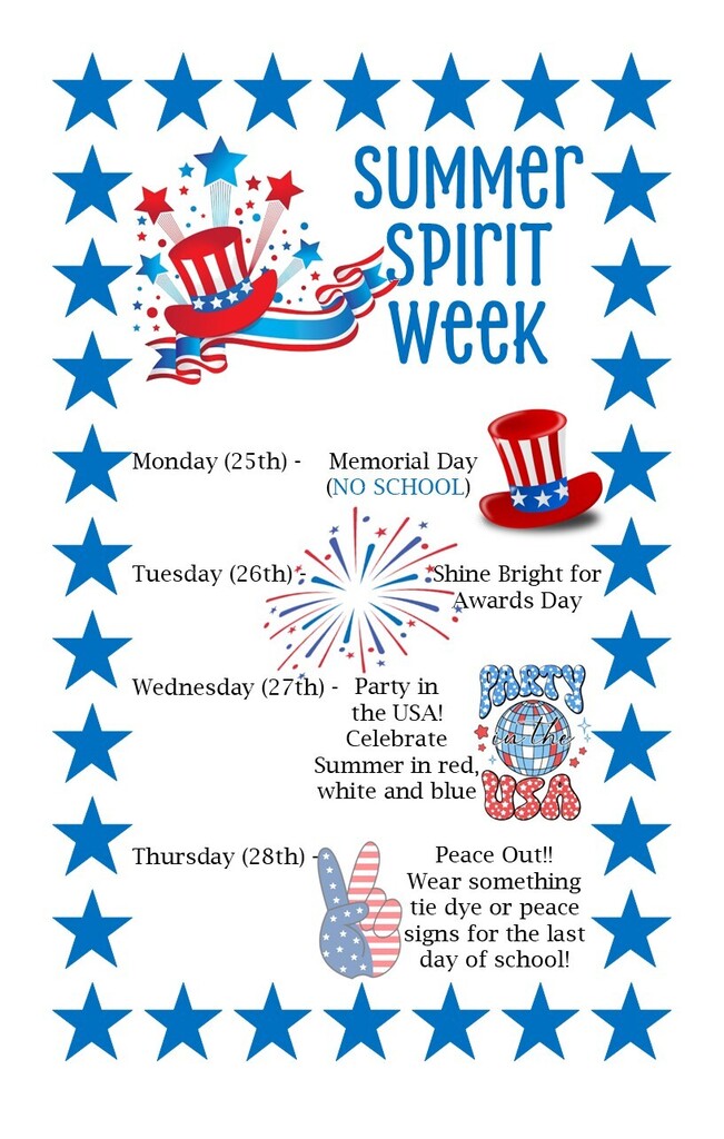 Summer Spirit Week