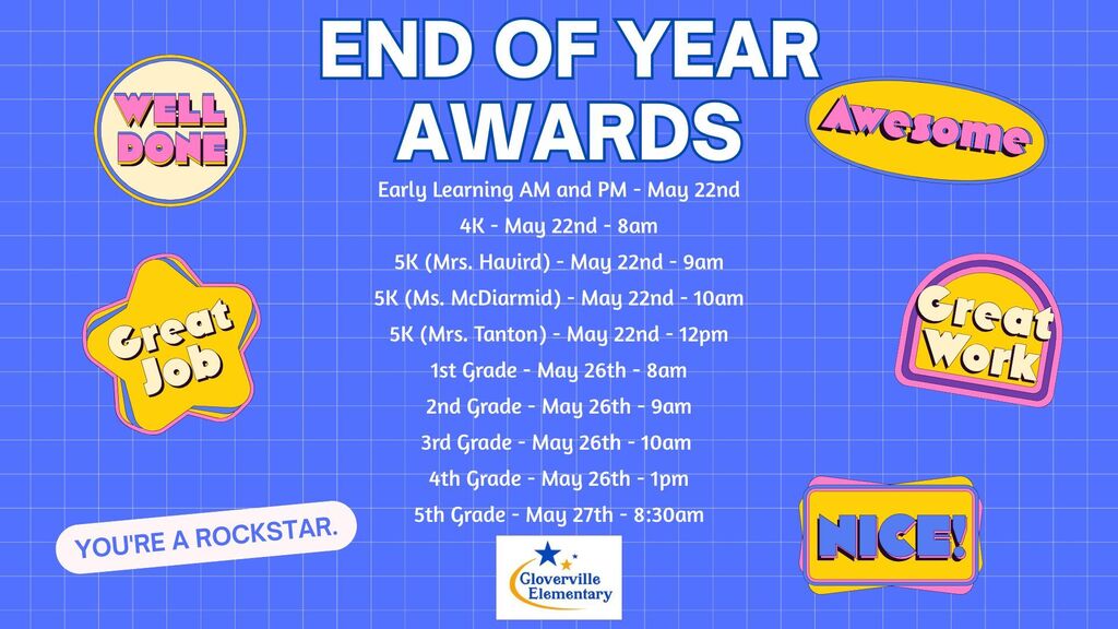End of Year Awards