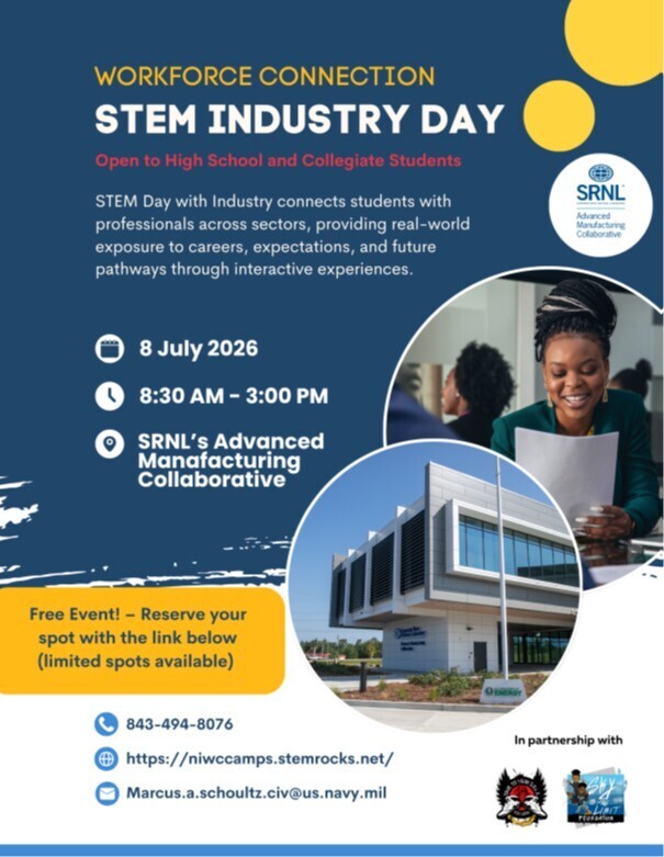 Flyer from STEM Industry Day.