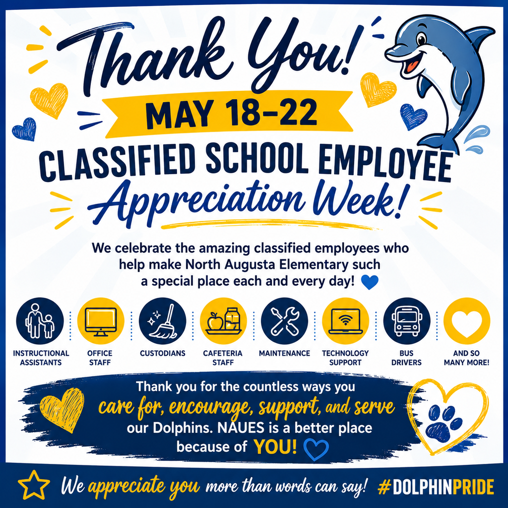 Thank you to Classified School Employee Week
