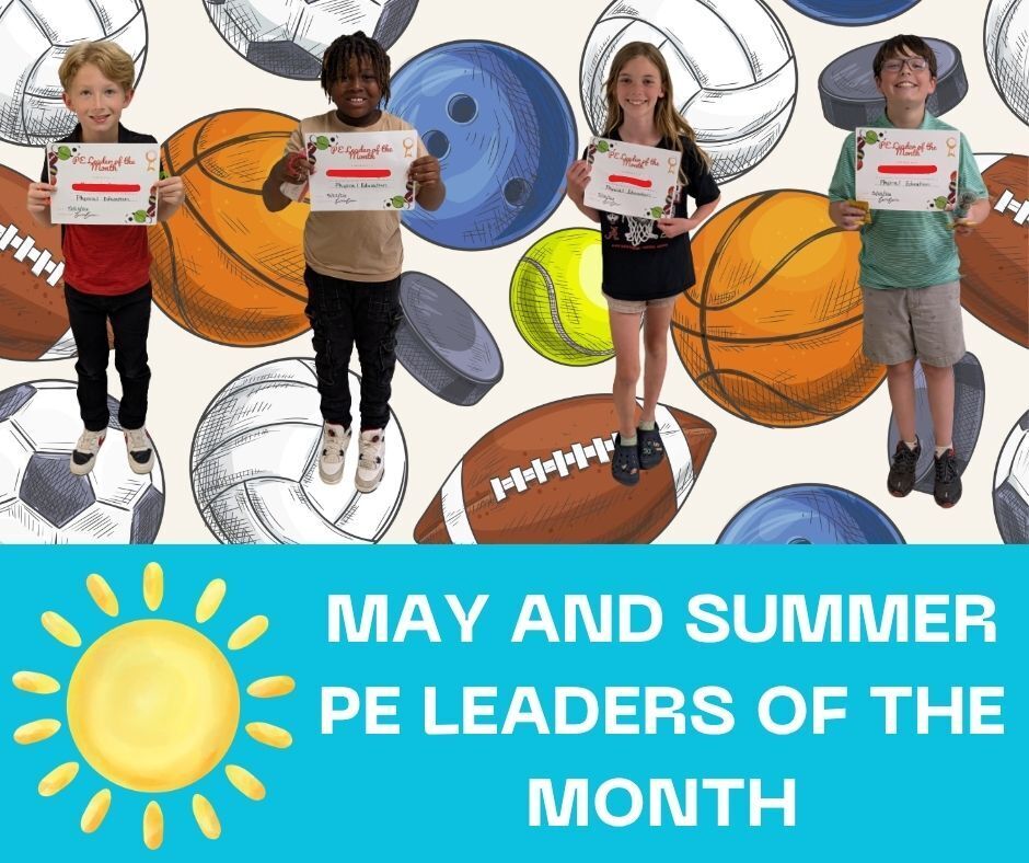 May PE Leaders of the Month