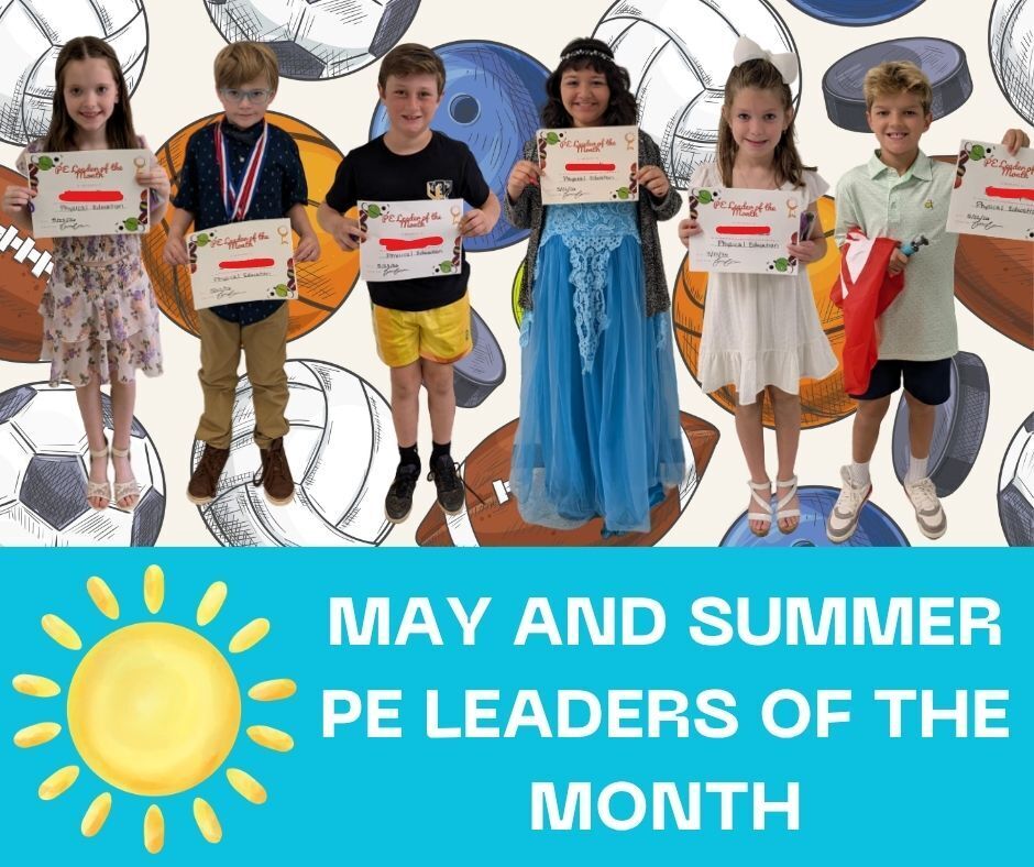May PE Leaders of the Month