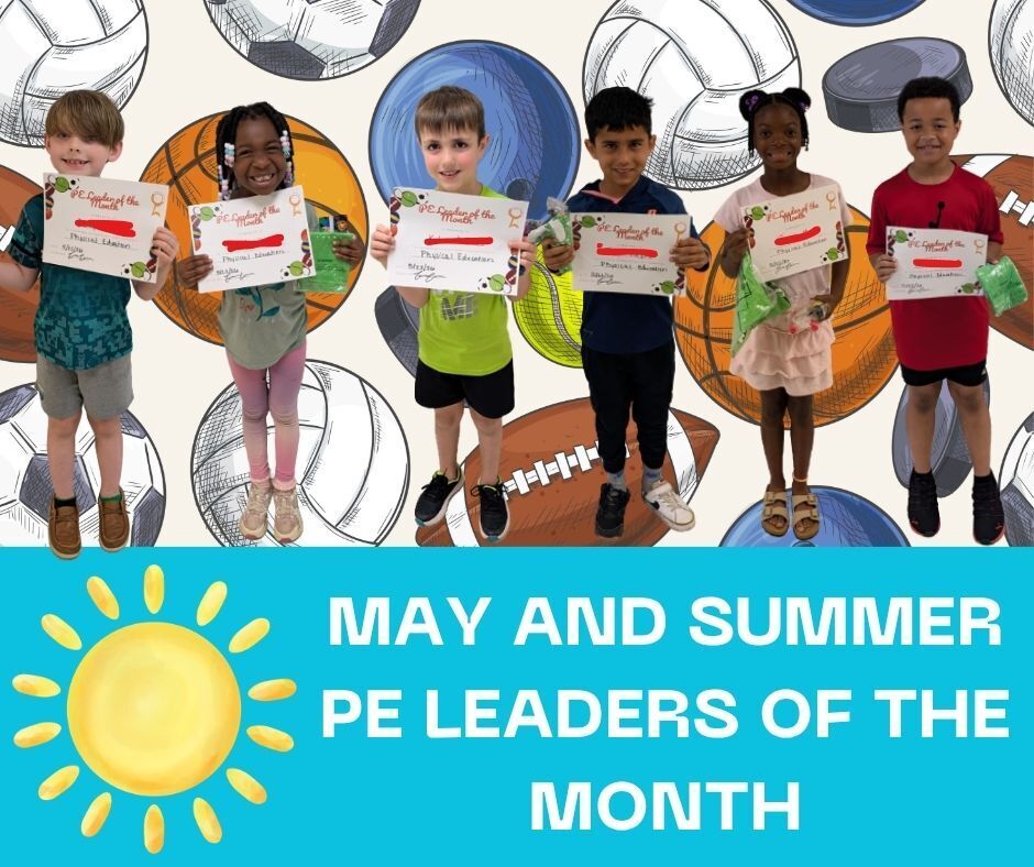 May PE Leaders of the Month