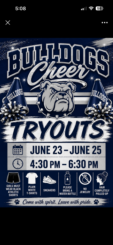 Cheer tryouts hs