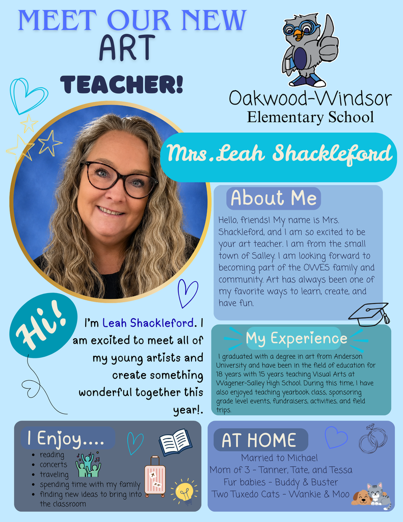 Meet Mrs. Shackleford!