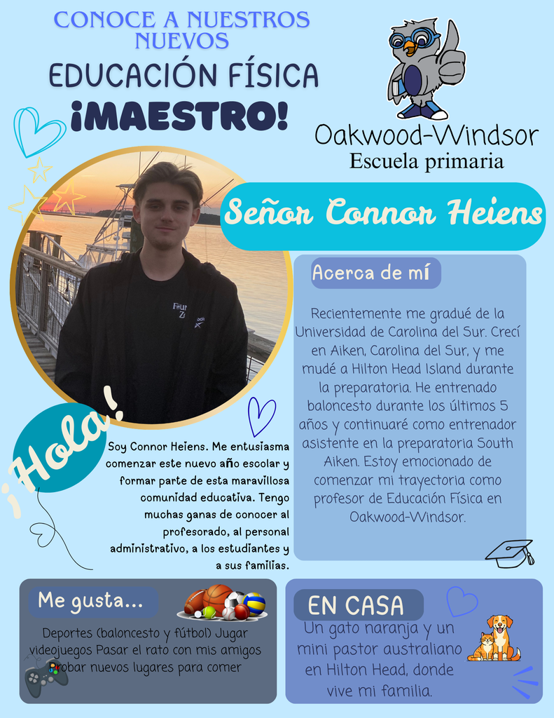 Meet Coach Heiens! (Spanish)