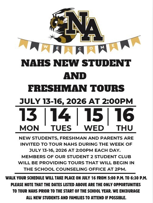 Flyer for Incoming Freshman.