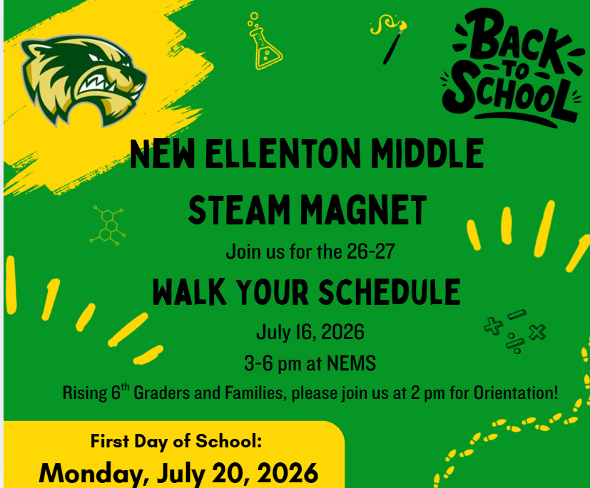 image with text about Walk Your Schedule at July 16, 2026 from 3-6 pm 