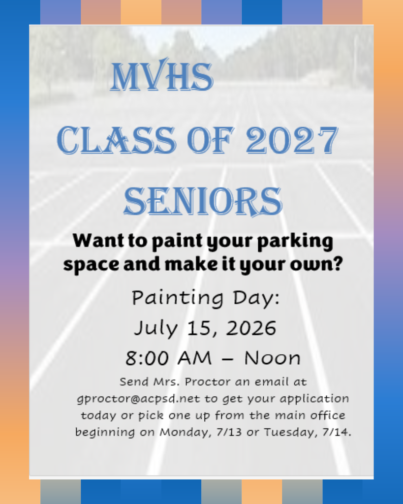 Senior Parking Painting Info