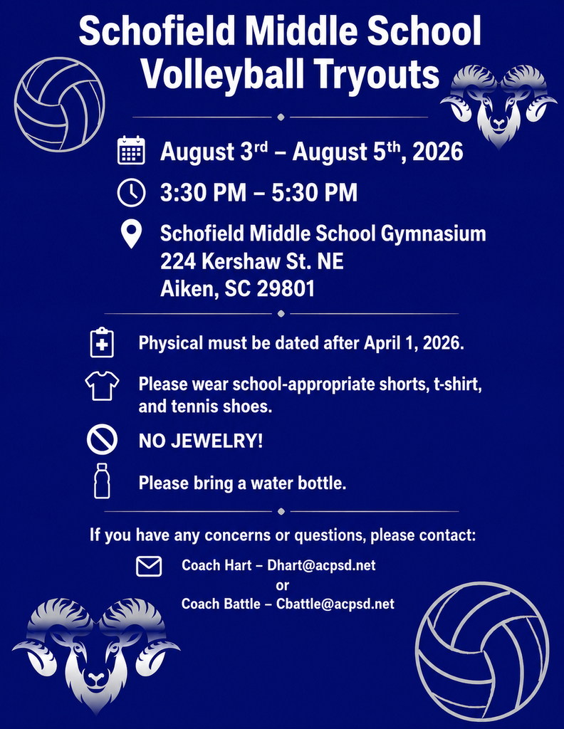 Navy blue background with pictures of a  Ram and volleyball