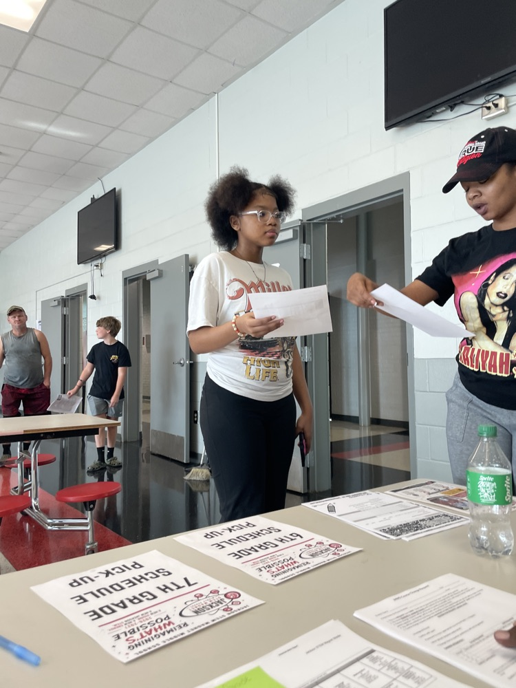 student pick up class schedule