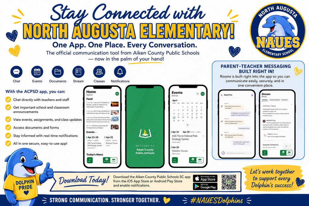 Stay Connected with ROOM feature inside the ACPSD App 