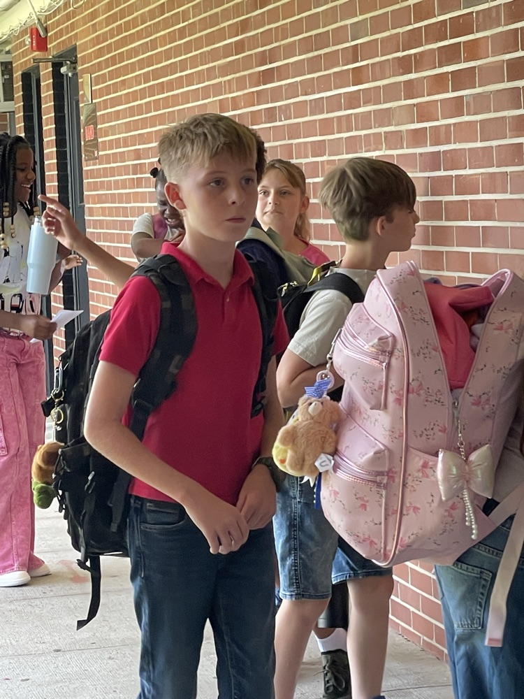 Students walking to class.