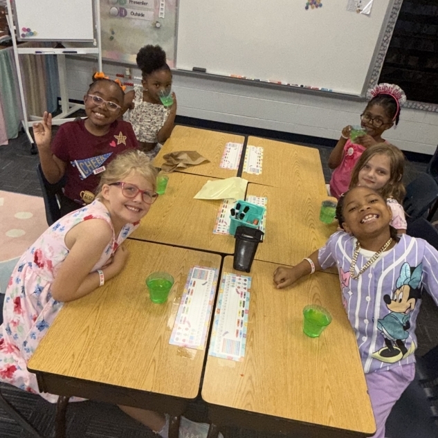 Second grade students 