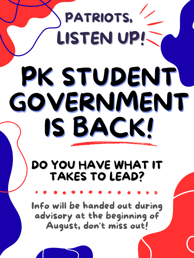 Student Government is back!