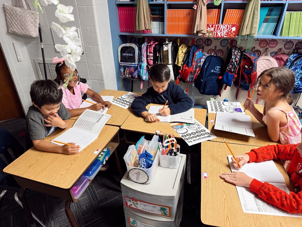 Second Graders Writing 