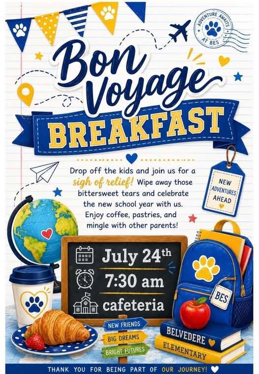 Bon Voyage Breakfast