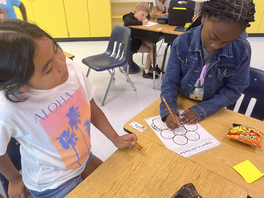 fourth Grade Students working