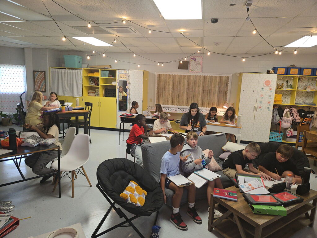 Fifth Grades Students First week