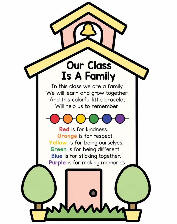 our class is a family 