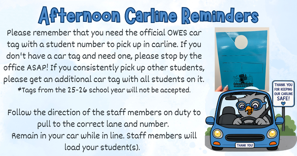 carline reminders 