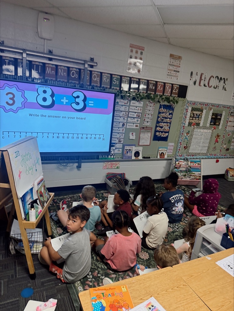 Second Graders working together