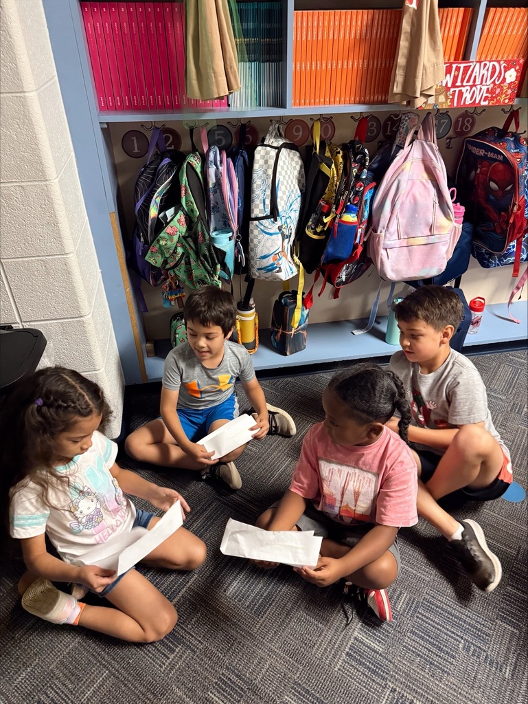 Second Graders working together