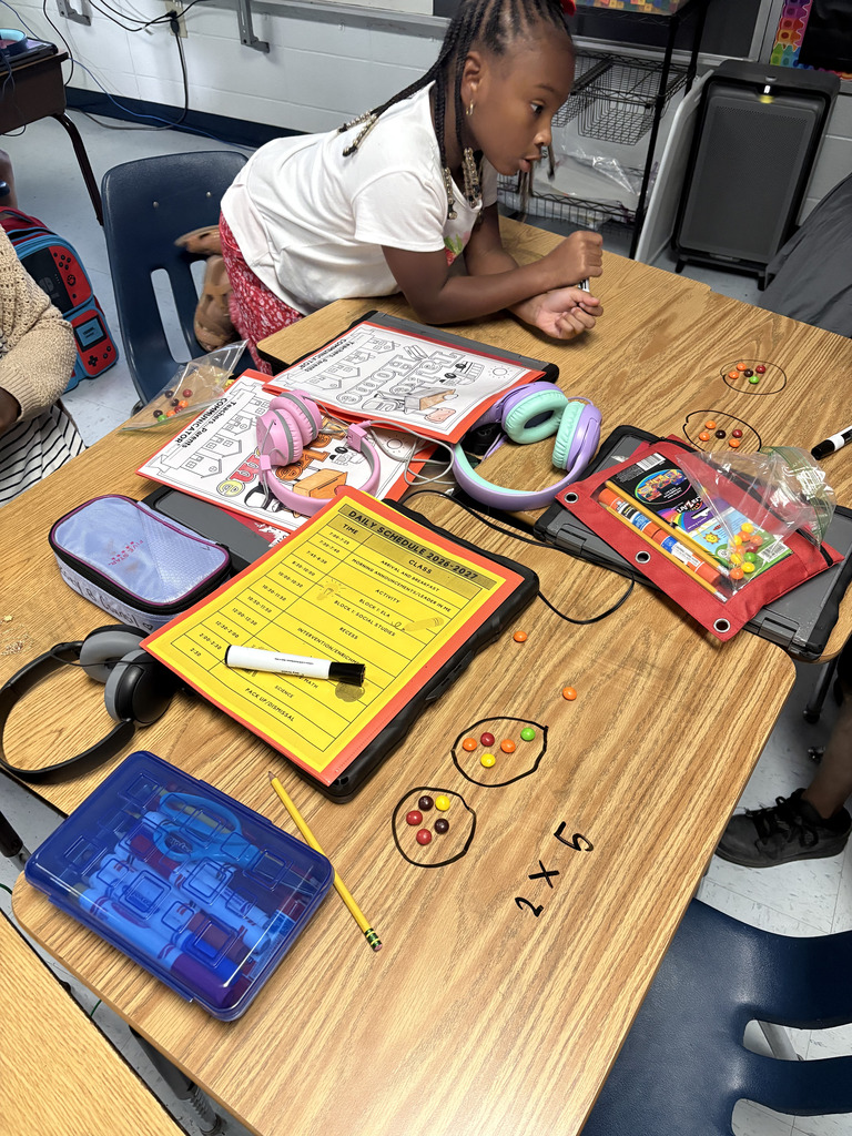 Third Grade Math Group work