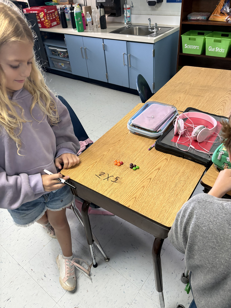 Third Grade Math Group work
