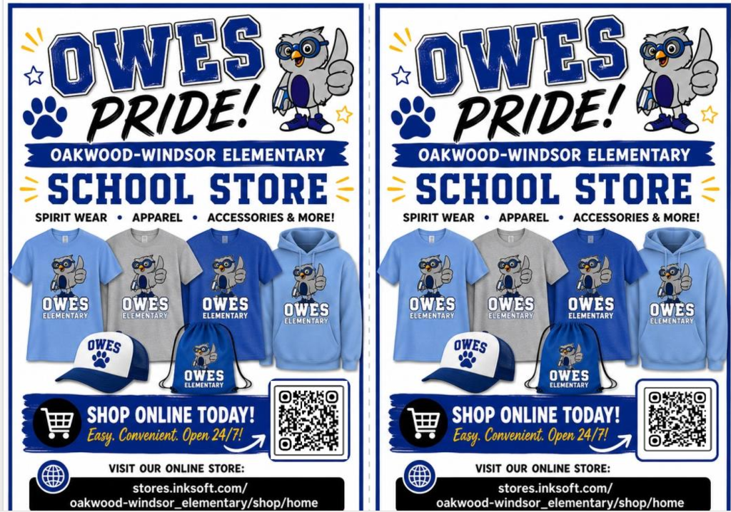 Flyer for school store