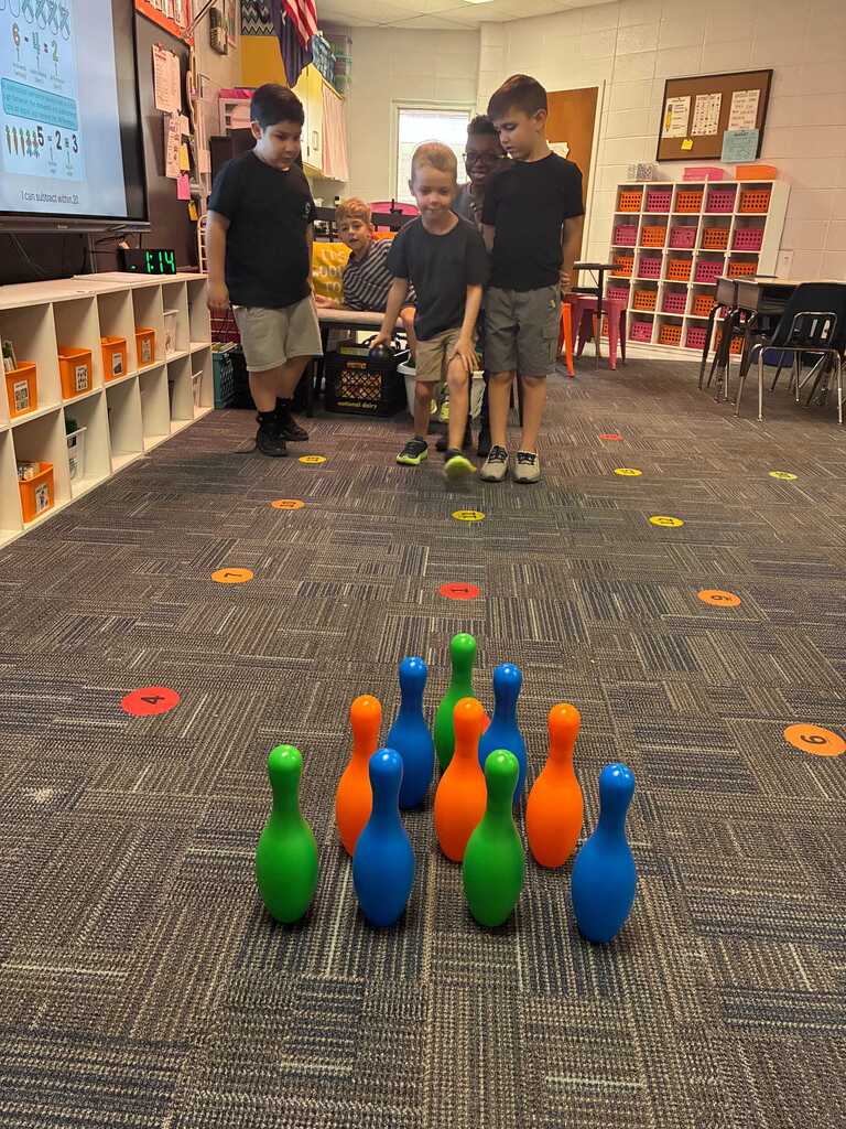 Second Grade Subtraction Bowling