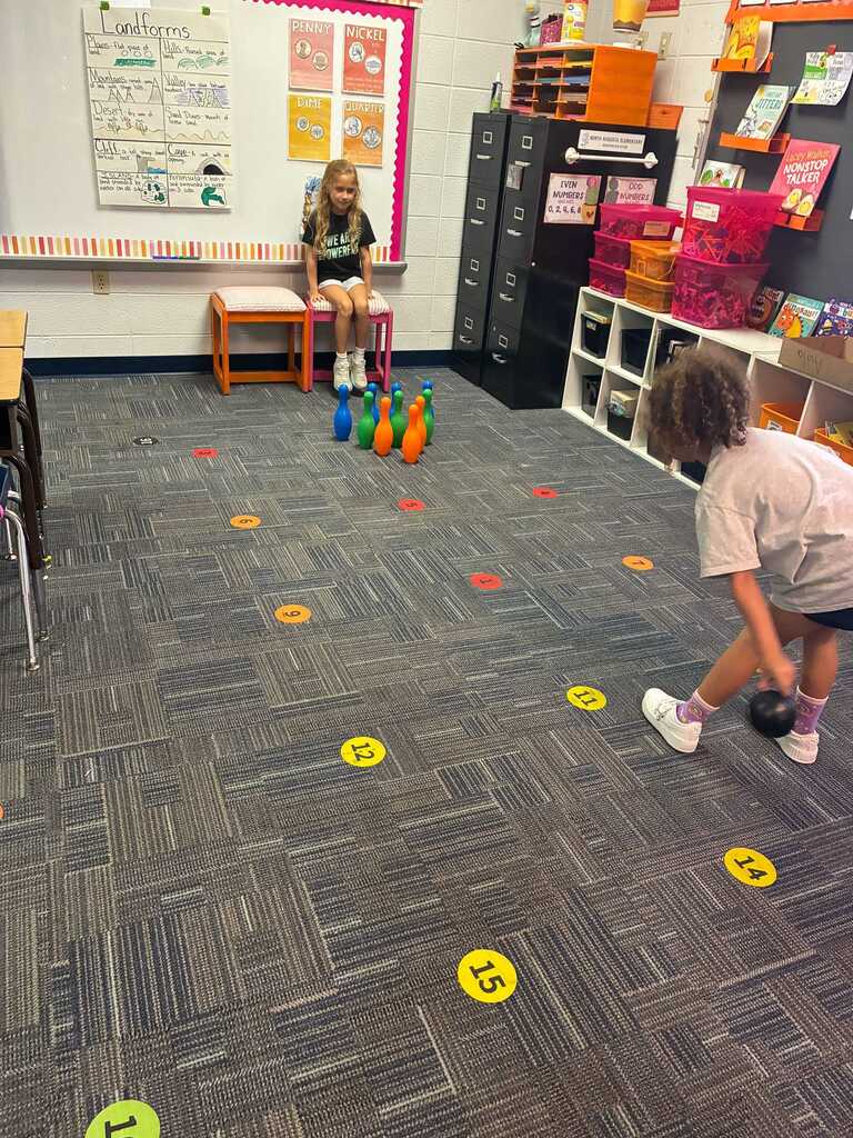 Second Grade Subtraction Bowling