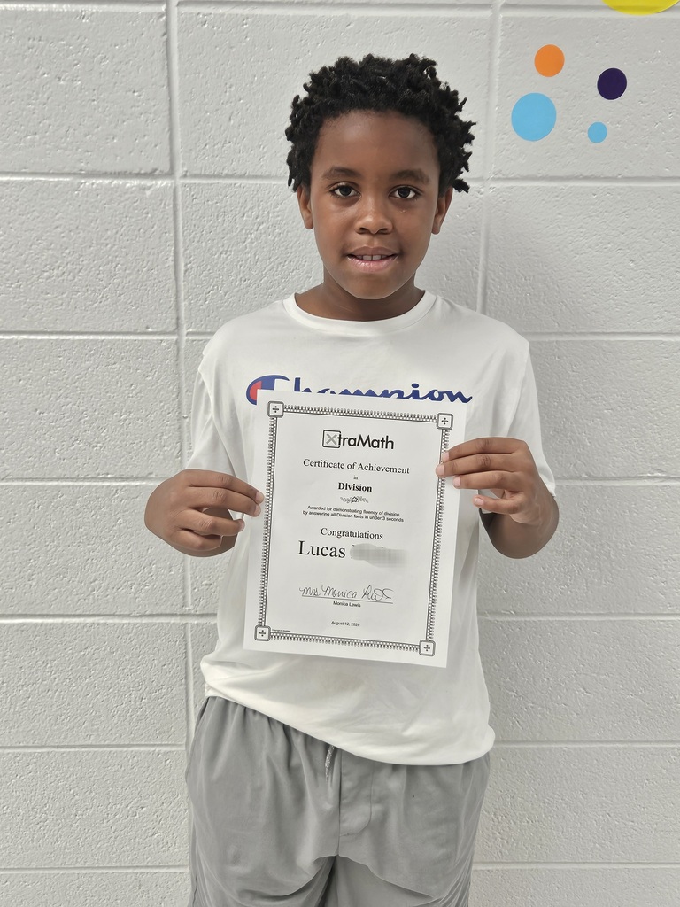🎉 Math Fact Fluency SUPERSTARS!