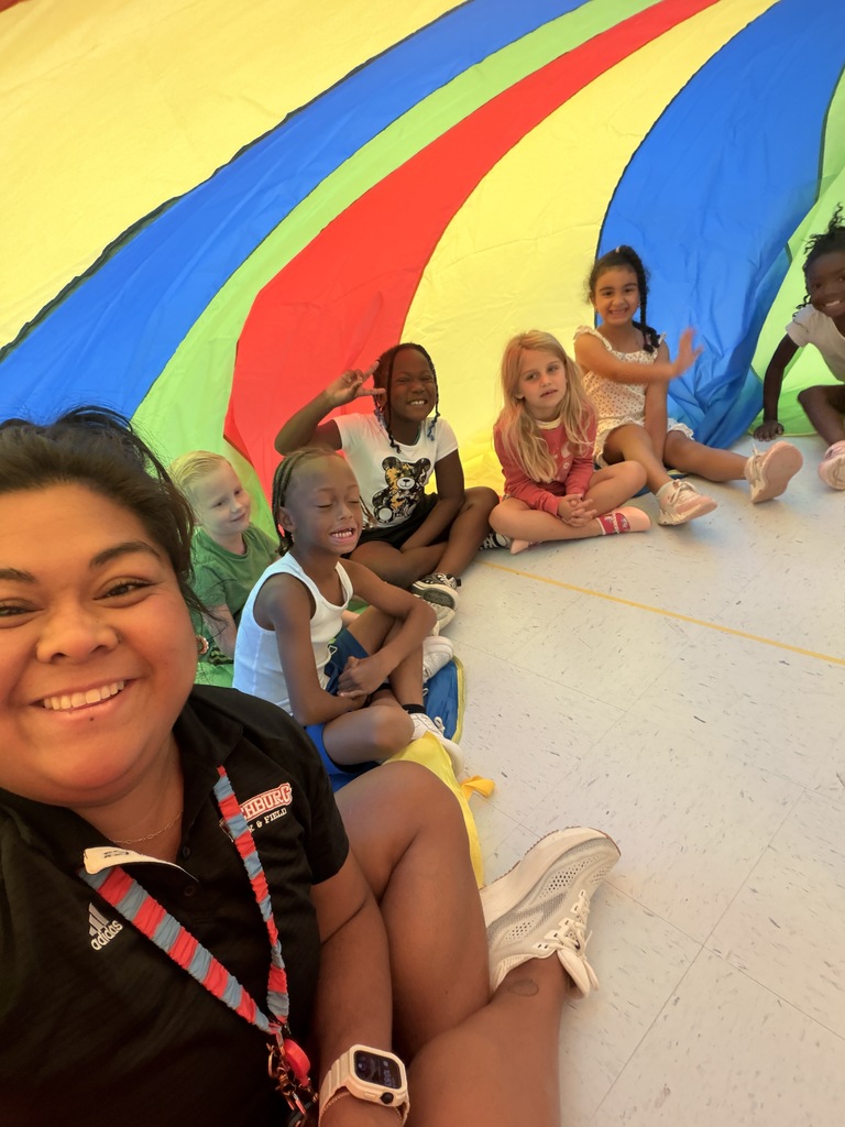 PE kids on action