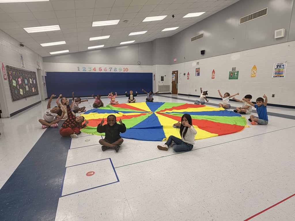 PE kids on action
