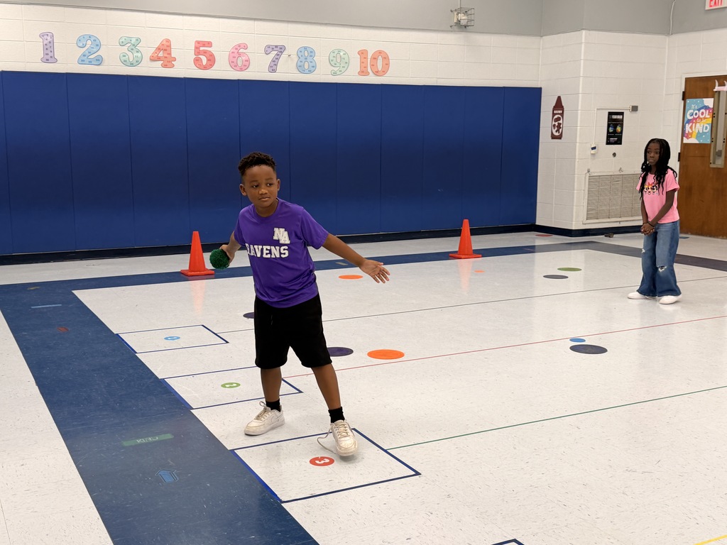 PE kids on action