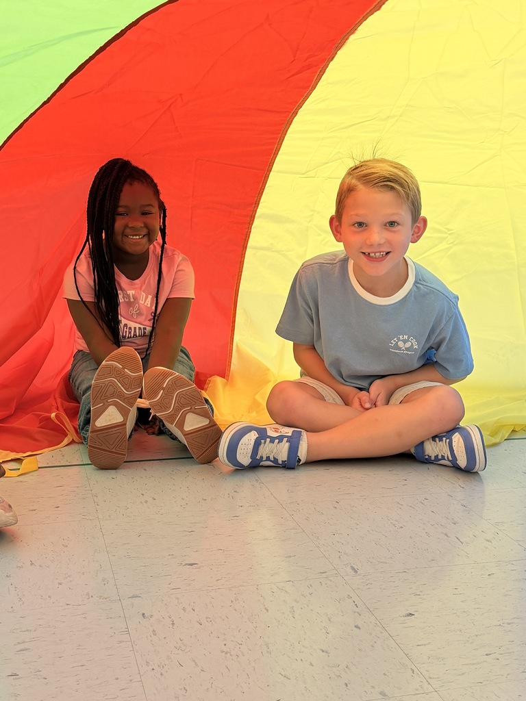 PE kids on action