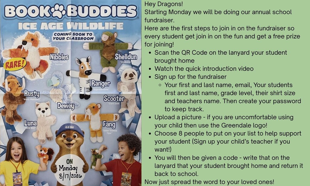 Book Buddy Fundraiser