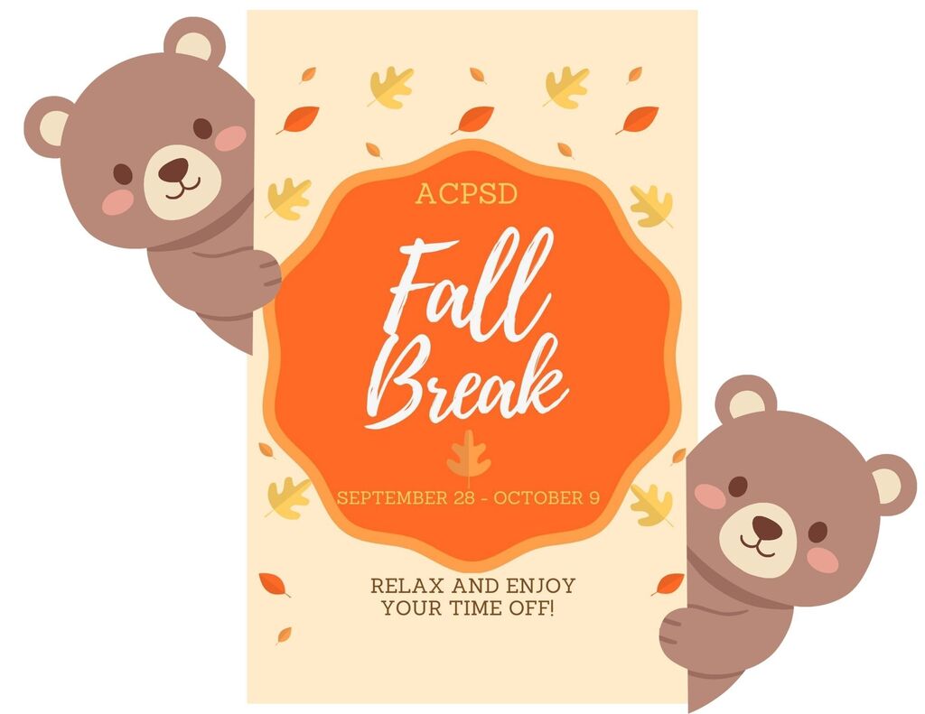 Fall Break Reminder