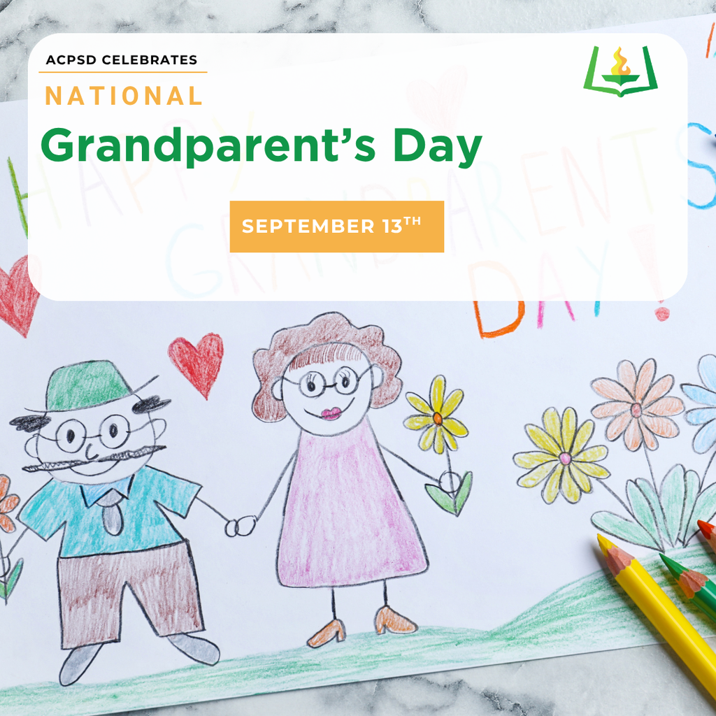 Flyer made to inform audiences of National Grandparent Day.