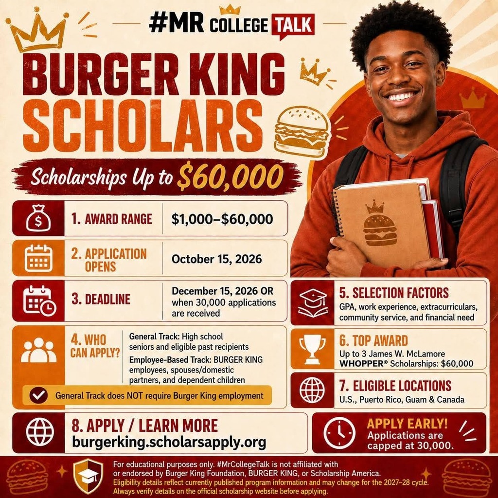 Burger King Scholarship