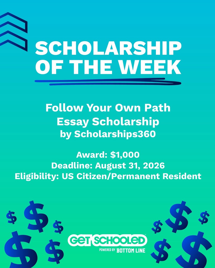 Follow Your Own Path Essay Scholarship