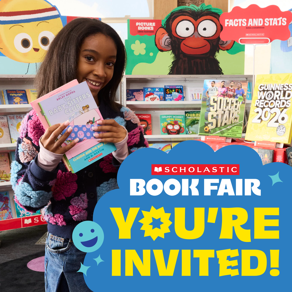 Invitation to the book fair August 24-27 and during Open House.