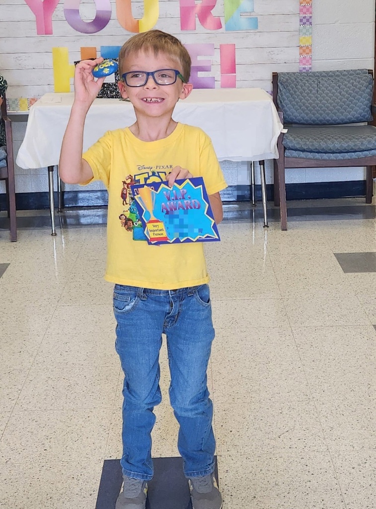 You Rock First Grader of the week