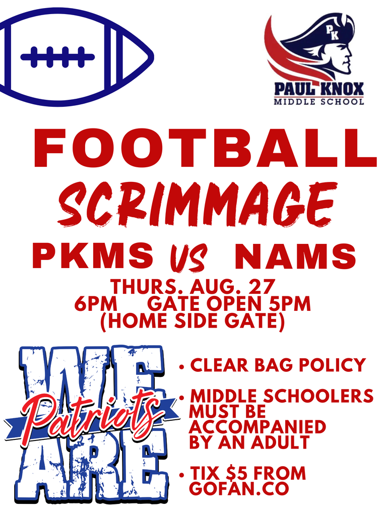 Scrimmage flyer